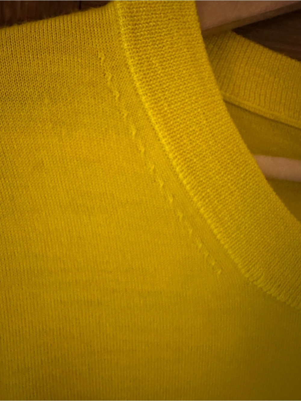 J. Crew Women’s Lightweight Merino Wool Sweater in Vibrant Yellow Size Large - Picture 9 of 14